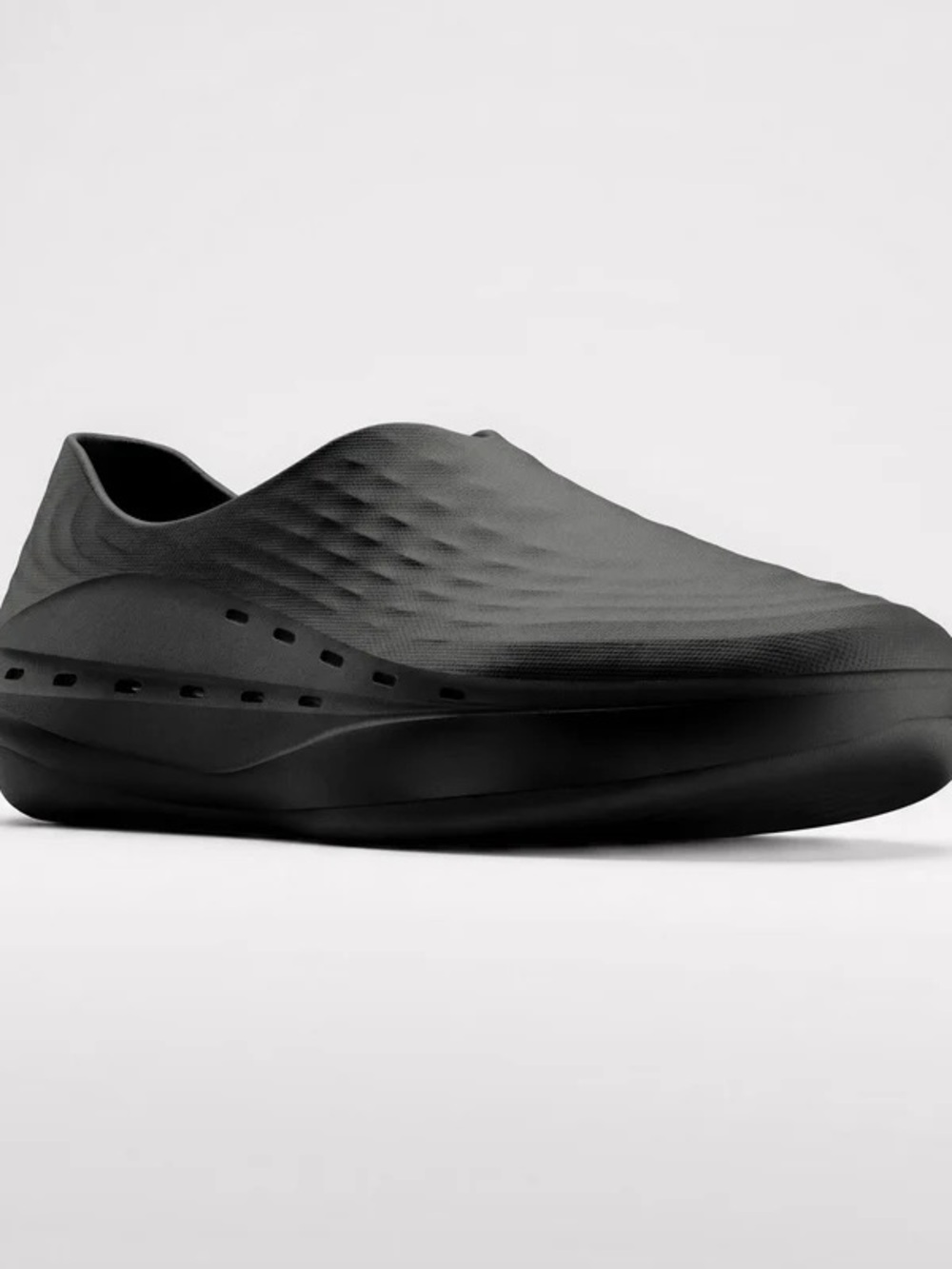STAND+ Women's Black Slip-On Cushioned Mule